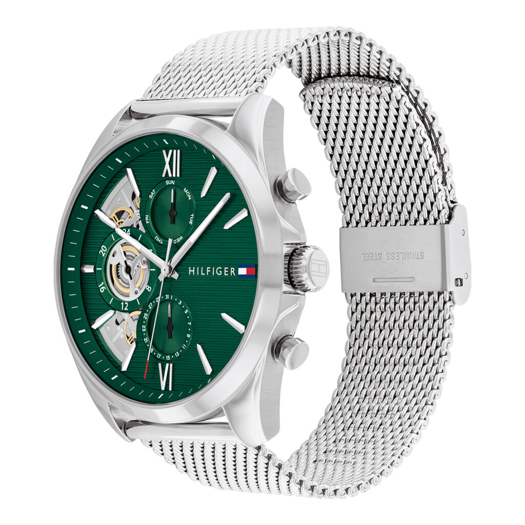 Montre Tommy Hilfiger Baker Vert - Montres Homme | Histoire d&rsquo;Or