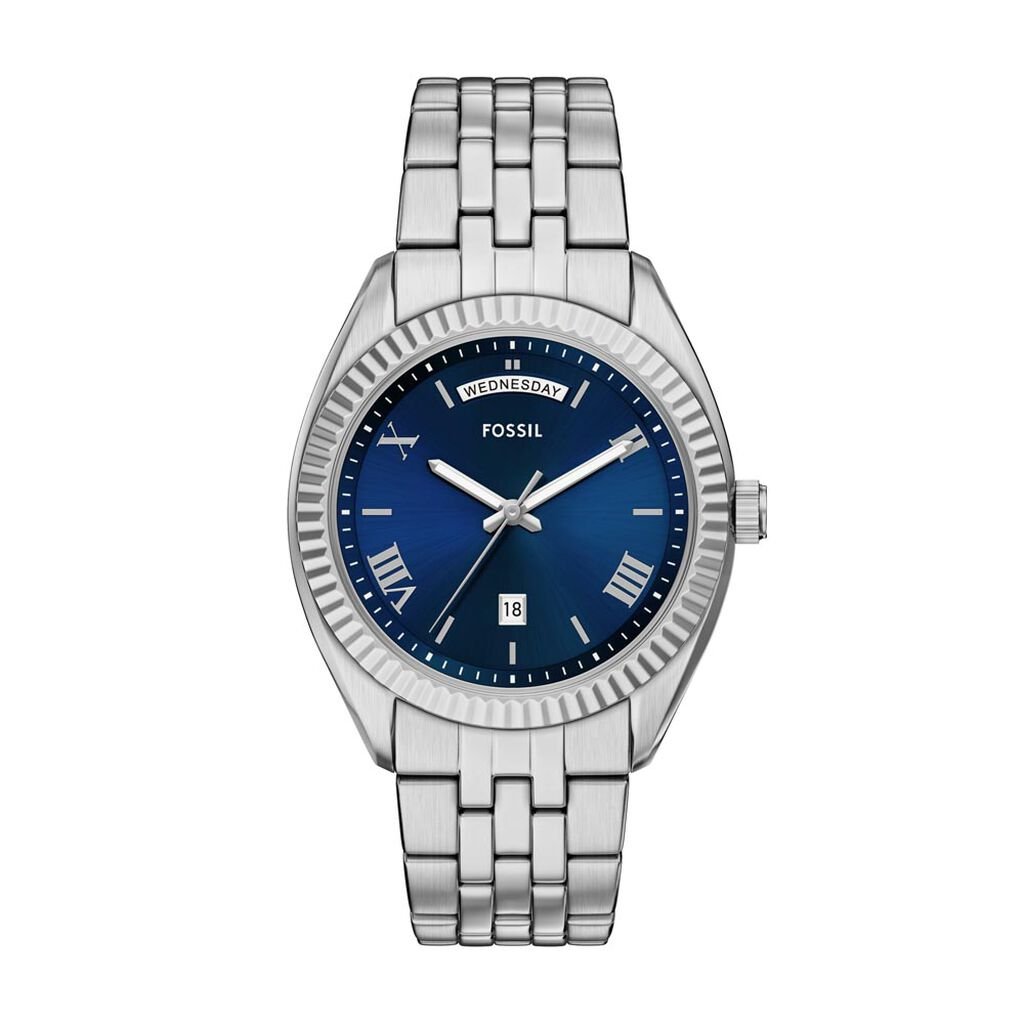 Montre Fossil Campbell Bleu - Montres Homme | Histoire d’Or