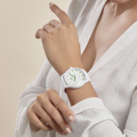 Montre Ice Watch Solar Power Blanc - Montres Famille | Histoire d’Or