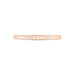 Alliance Collection Juliette Or Rose Diamant - Alliances Femme | Histoire d’Or
