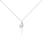 Collier Indian Drop Argent Blanc Oxyde De Zirconium - Colliers fantaisie Femme | Histoire d&rsquo;Or