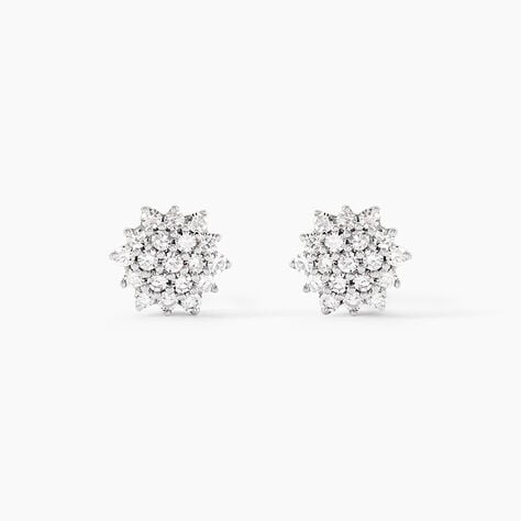 Boucles D'oreilles Puces Caliopee Or Jaune Diamant - Clous d'oreilles Femme | Histoire d&rsquo;Or