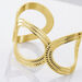 Bracelet Jonc Agostino Acier Jaune - Bracelets Femme | Histoire d’Or