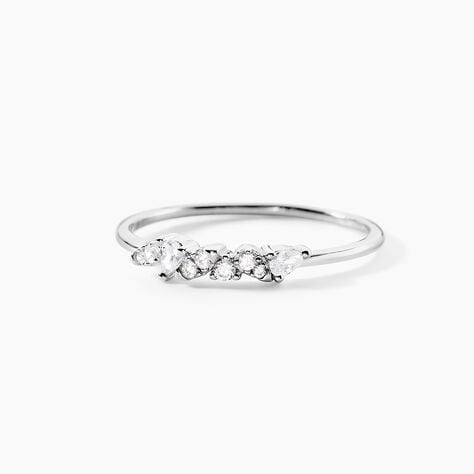 Bague Aurelle Argent Blanc Oxyde De Zirconium -  Femme | Histoire d’Or
