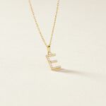 Pendentif Klementine Or Jaune Oxyde De Zirconium - Pendentifs Famille | Histoire d&rsquo;Or