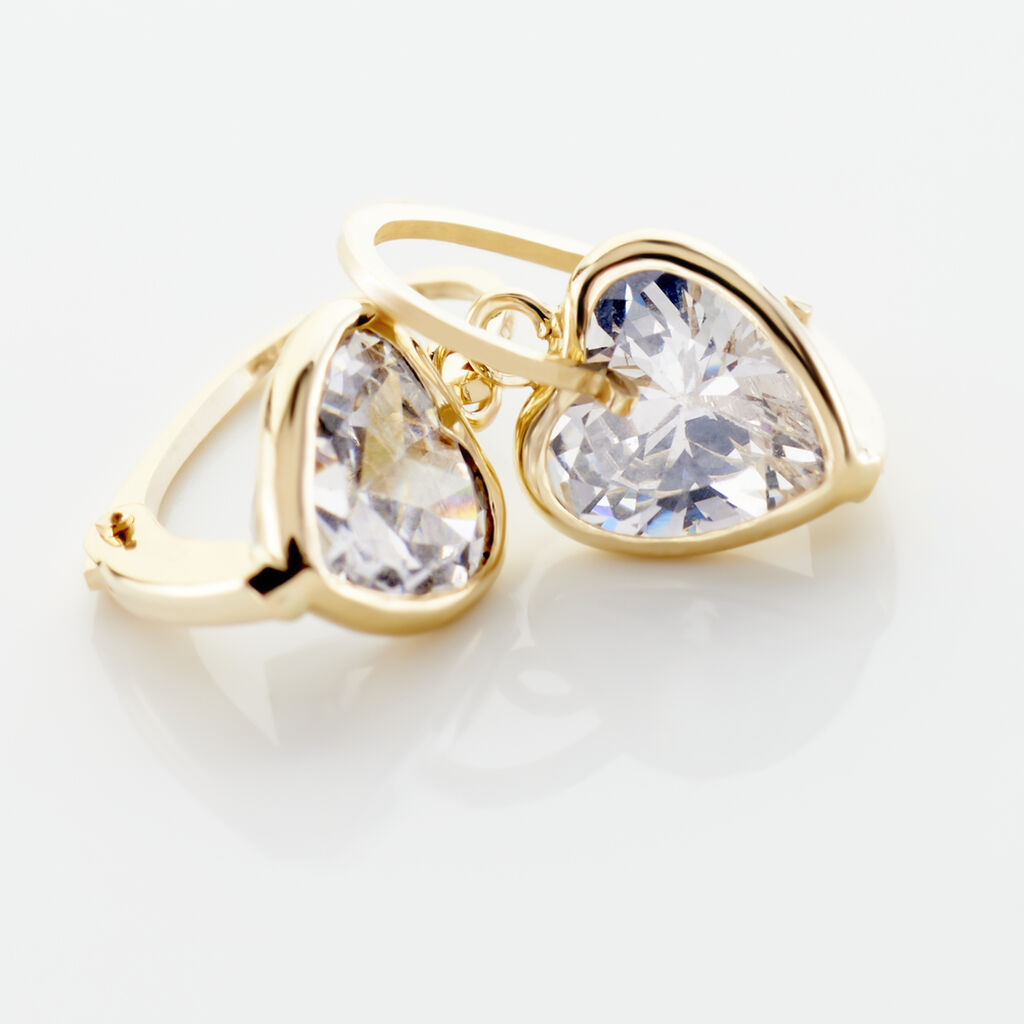 Boucles D'oreilles Pendantes Gredel Or Jaune  Oxyde - Boucles d'oreilles pendantes Femme | Histoire d’Or