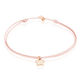 Bracelet Felixianne Argent Rose - Bracelets cordon Femme | Histoire d’Or