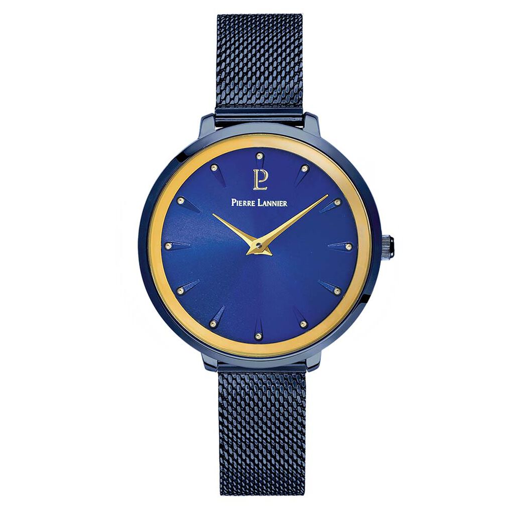 Montre Pierre Lannier Asteroide Bleu - Montres Femme | Histoire d’Or