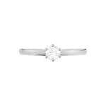 Bague Solitaire Natalia Or Blanc Diamant - Bagues solitaires Femme | Histoire d&rsquo;Or