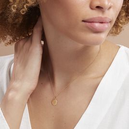 Pendentif Or Jaune Astraea Oxyde De Zirconium - Pendentifs Zodiaque Femme | Histoire d’Or