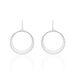 Boucles D'oreilles Pendantes Nadiona Argent Blanc - Boucles d'oreilles fantaisie Femme | Histoire d’Or