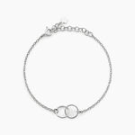 Bracelet Toi Et Moi Argent Blanc - Bracelets Femme | Histoire d&rsquo;Or