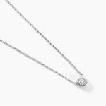 Collier Violanda Or Blanc Diamant - Colliers Femme | Histoire d&rsquo;Or