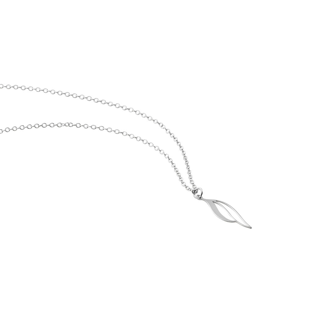 Collier Argent Blanc Prudent - Colliers fantaisie Femme | Histoire d’Or