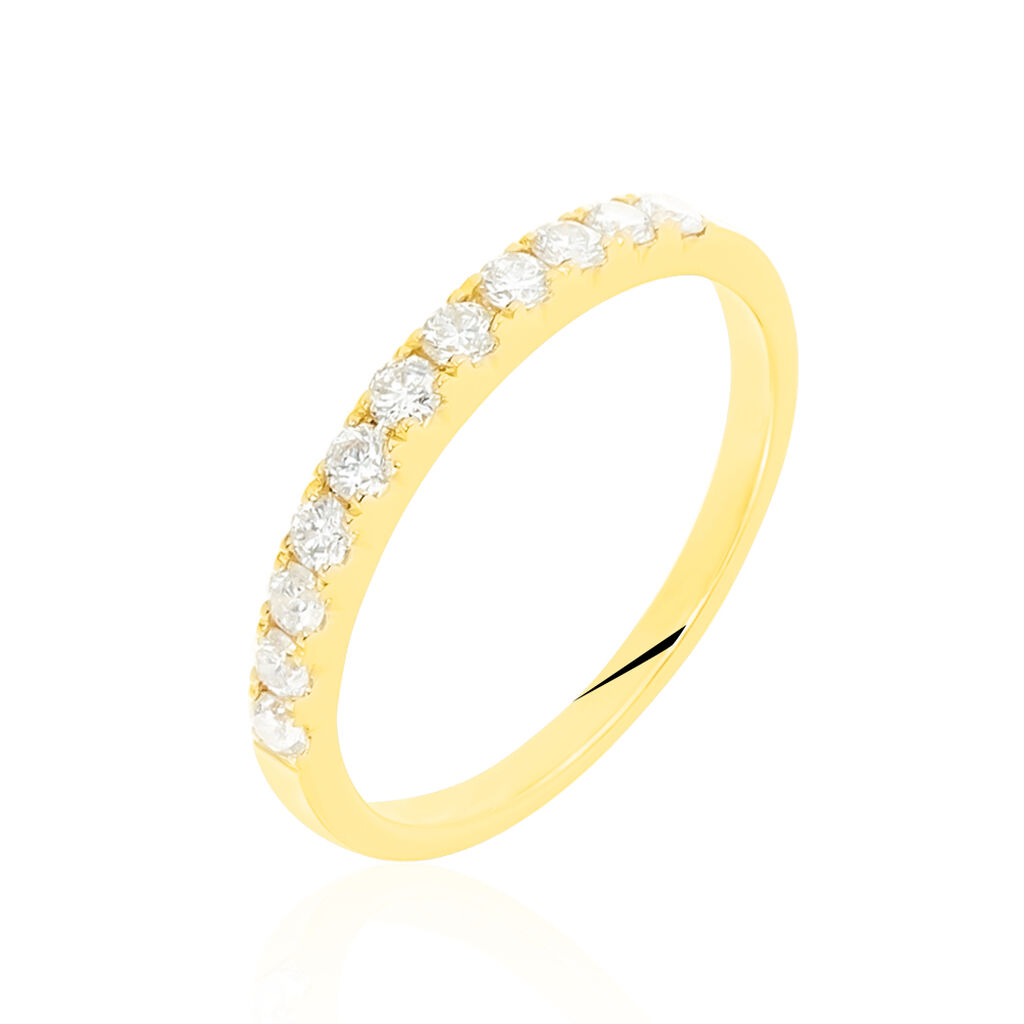 Alliance Pristina Or Jaune Diamant - Alliances Femme | Histoire d’Or
