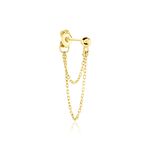 Boucle D'oreille Chander Or Jaune - Ear cuffs Femme | Histoire d&rsquo;Or