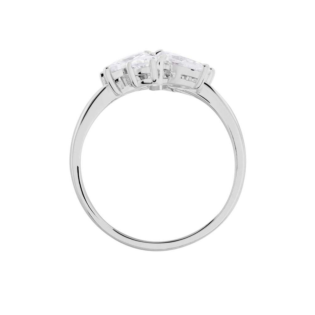 Bague Viktorik Argent Oxyde De Zirconium - Bagues avec pierre Femme | Histoire d’Or