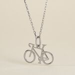 Pendentif Vince Argent Blanc - Pendentifs Famille | Histoire d&rsquo;Or