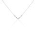 Collier Poenui Argent Blanc - Colliers fantaisie Femme | Histoire d’Or