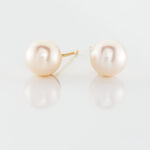 Boucles D'oreilles Suki Or Jaune Perle De Culture - Boucles d'oreilles mariage Femme | Histoire d&rsquo;Or