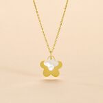 Collier Cleomelia Fleur Or Jaune - Colliers Enfant | Histoire d&rsquo;Or