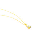Collier Tahera Or Jaune Oxyde De Zirconium - Colliers Femme | Histoire d&rsquo;Or