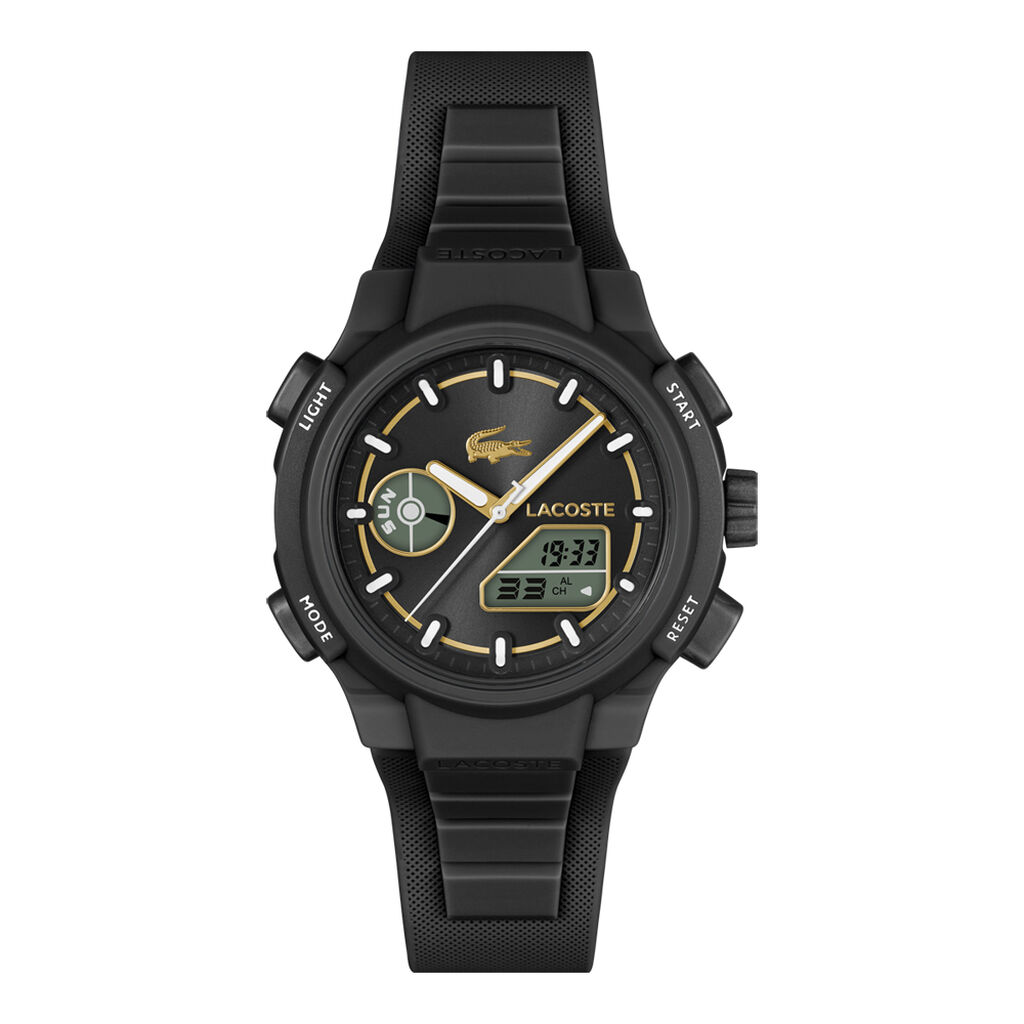 Montre Lacoste Lc33 Noir - Montres Femme | Histoire d&rsquo;Or