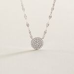Collier Argent Blanc Turin Oxydes De Zirconium - Colliers fantaisie Femme | Histoire d&rsquo;Or