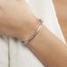 Bracelet Jonc Laurianne Argent Blanc Oxyde De Zirconium - Bracelets joncs Femme | Histoire d’Or