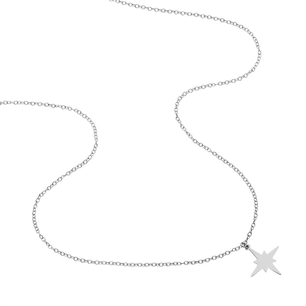 Collier Wiem Argent Blanc - Colliers fantaisie Femme | Histoire d’Or