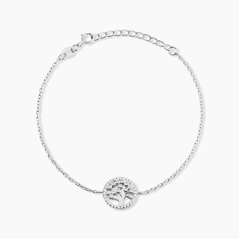 Bracelet Chimere Argent Blanc Oxyde De Zirconium - Bracelets Femme | Histoire d’Or