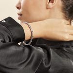 Bracelet Xara Acier Blanc - Bracelets cha&icirc;ne Femme | Histoire d&rsquo;Or