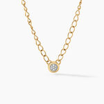 Collier Mahe Or Jaune Diamant - Colliers Femme | Histoire d&rsquo;Or