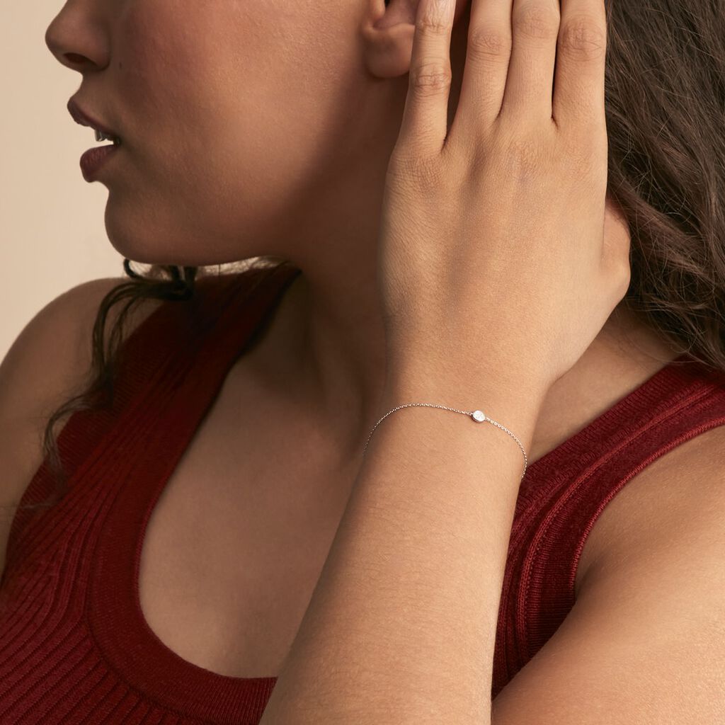 Bracelet Violanda Or Blanc Diamant - Bracelets Femme | Histoire d’Or