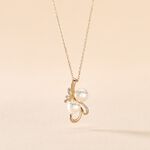 Collier Wandula Or Jaune Perle De Culture Et Diamant - Colliers Femme | Histoire d&rsquo;Or