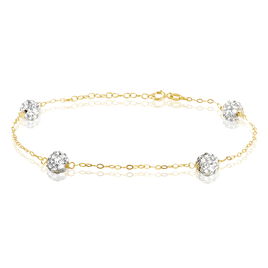 Bracelet Maile Or Jaune Strass - Bracelets Femme | Histoire d’Or