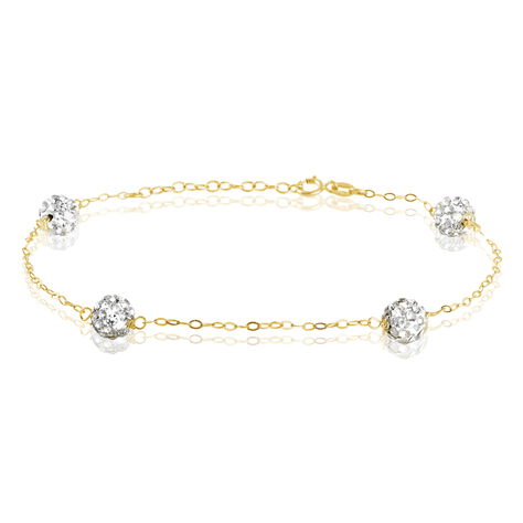 Bracelet Maile Or Jaune Strass - Bracelets Femme | Histoire d’Or