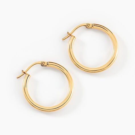 Cr&eacute;oles Verania Or Jaune - Boucles d'oreilles cr&eacute;oles Femme | Histoire d&rsquo;Or