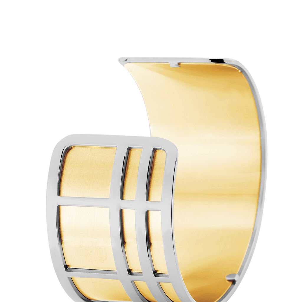 Bracelet Jonc Andria Acier Blanc - Bracelets joncs Femme | Histoire d’Or