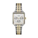 Montre Cluse La Tetragone Multifunction Argent&eacute; - Montres Femme | Histoire d&rsquo;Or