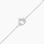 Bracelet Elinia Argent Blanc Oxyde De Zirconium - Bracelets Femme | Histoire d&rsquo;Or