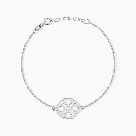 Bracelet Lev Argent Blanc - Bracelets Femme | Histoire d’Or