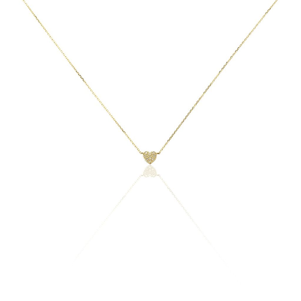 Collier Or Jaune Adorjan Diamants - Colliers Femme | Histoire d’Or