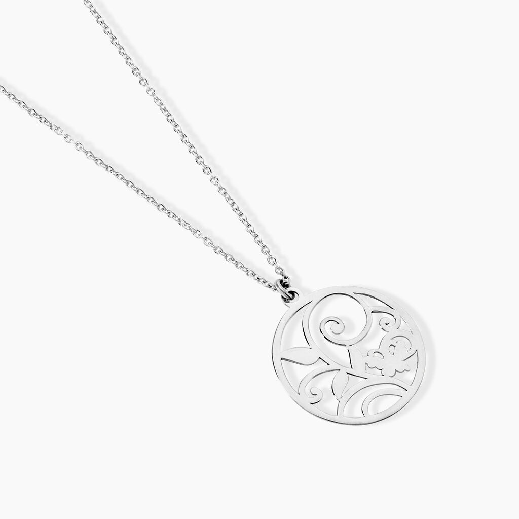 Collier Hita Argent Blanc - Colliers fantaisie Femme | Histoire d&rsquo;Or