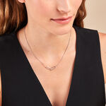 Collier Cedrine Argent Blanc - Colliers fantaisie Femme | Histoire d&rsquo;Or