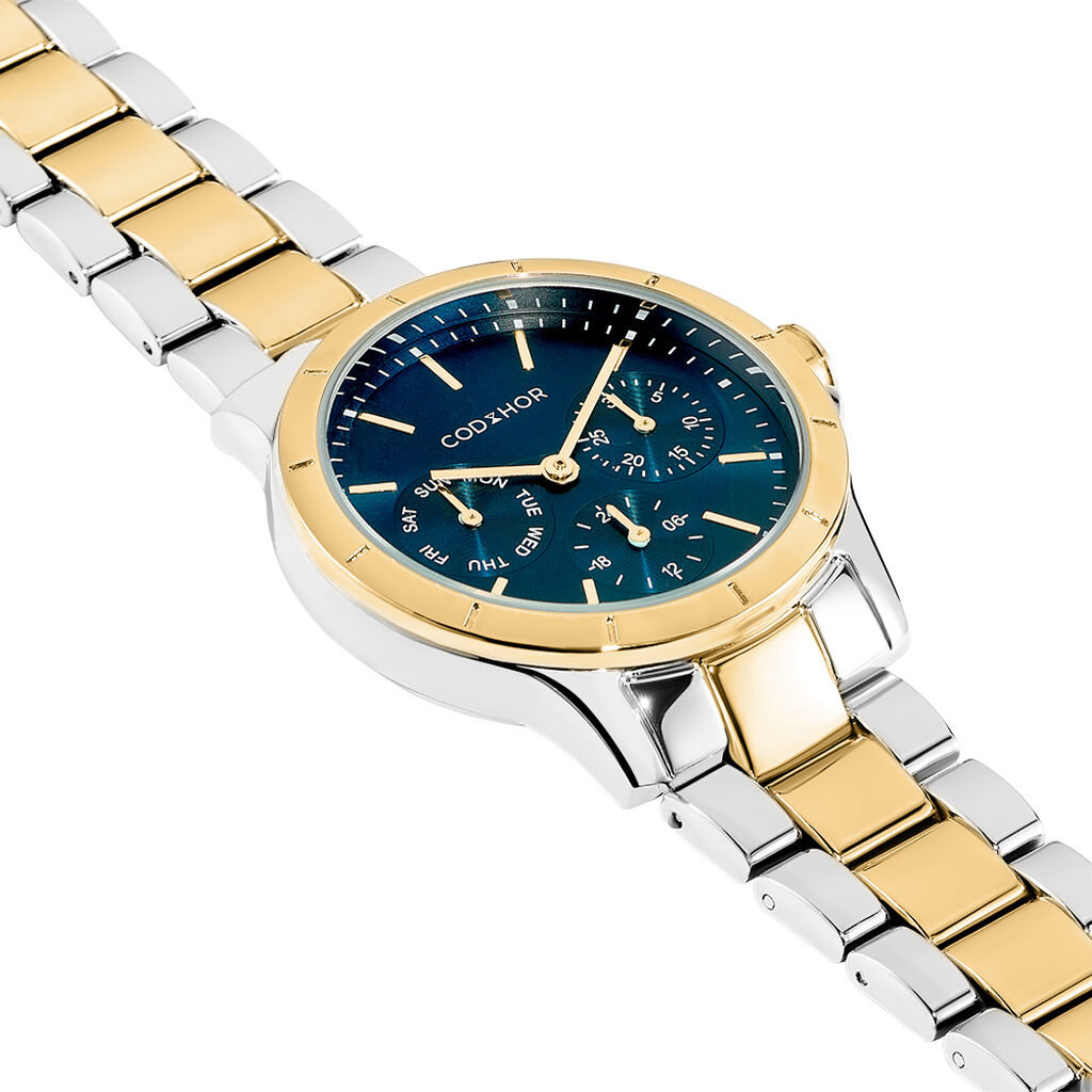 Montre Codhor Juliette Bleu - Montres Femme | Histoire d’Or