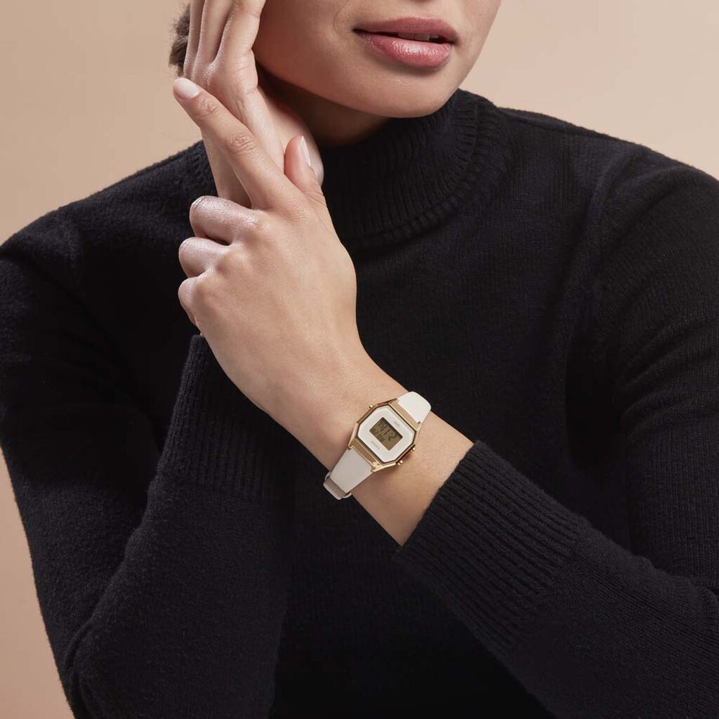 Montre Casio Collection Blanc - Montres Femme | Histoire d’Or