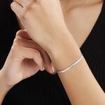 Bracelet Nuriaae Argent Blanc - Bracelets cha&icirc;ne Femme | Histoire d&rsquo;Or