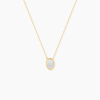 Collier Pernia Or Jaune Nacre