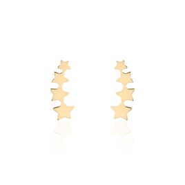 Bijoux D'oreilles Plaqué Or Nayeli - Boucles d'Oreilles Etoile Femme | Histoire d’Or